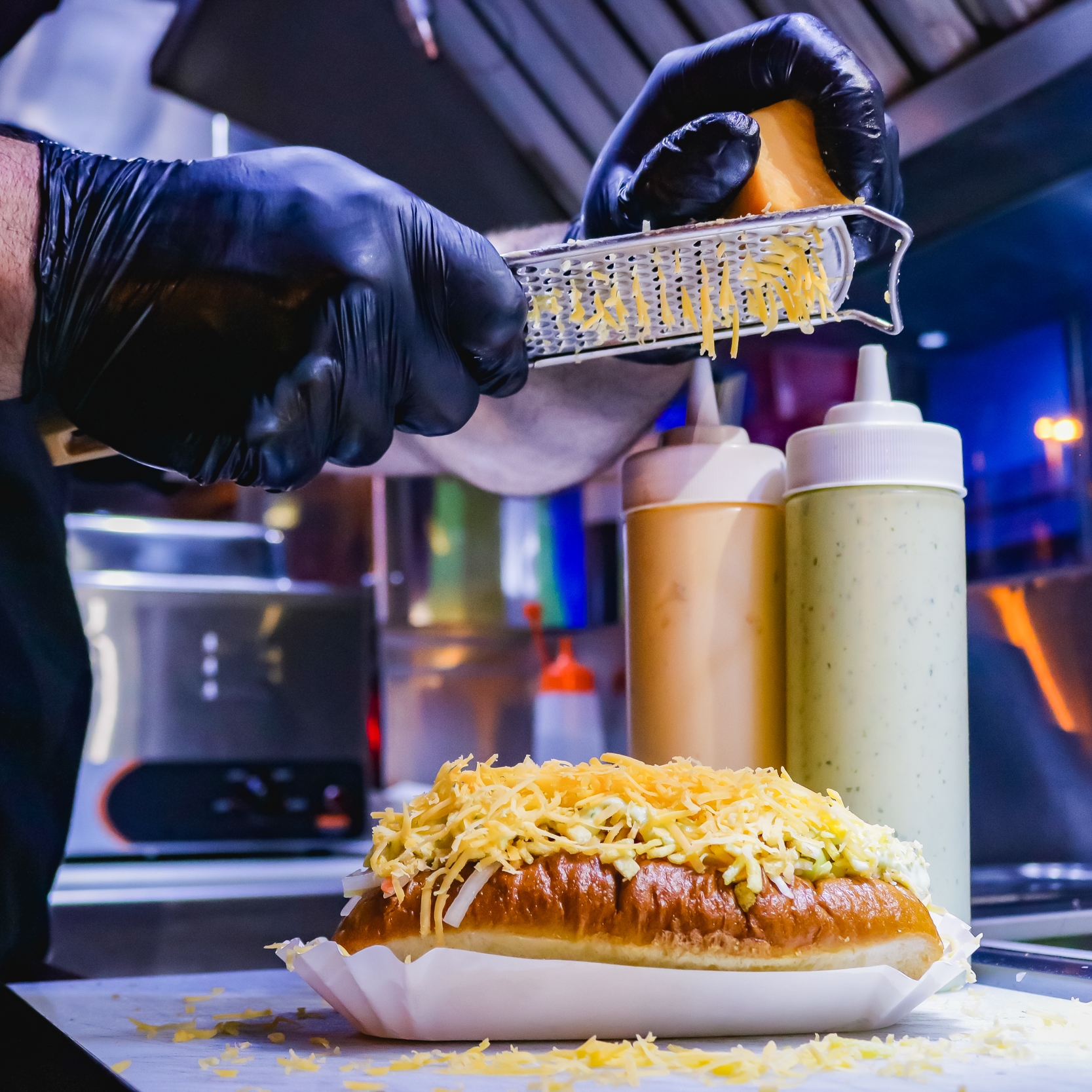 Venezuelan Street Hot Dog